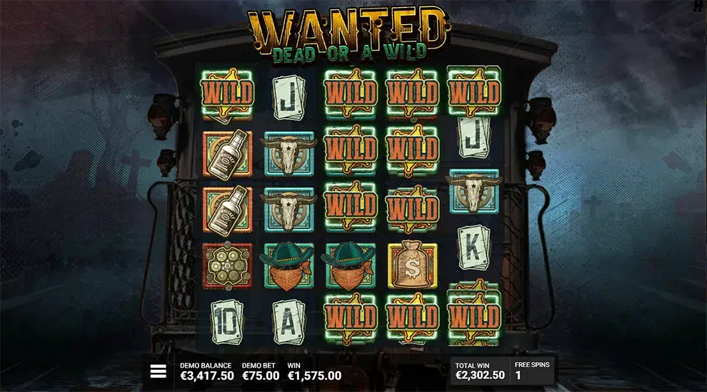 Métodos de depósito de Wanted Dead or a Wild