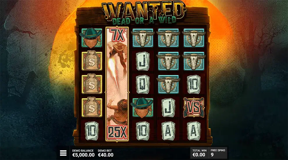 Wanted Dead or a Wild Game Mechanics